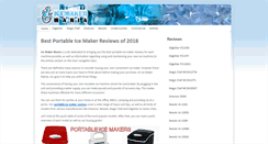 Desktop Screenshot of icemakermania.com